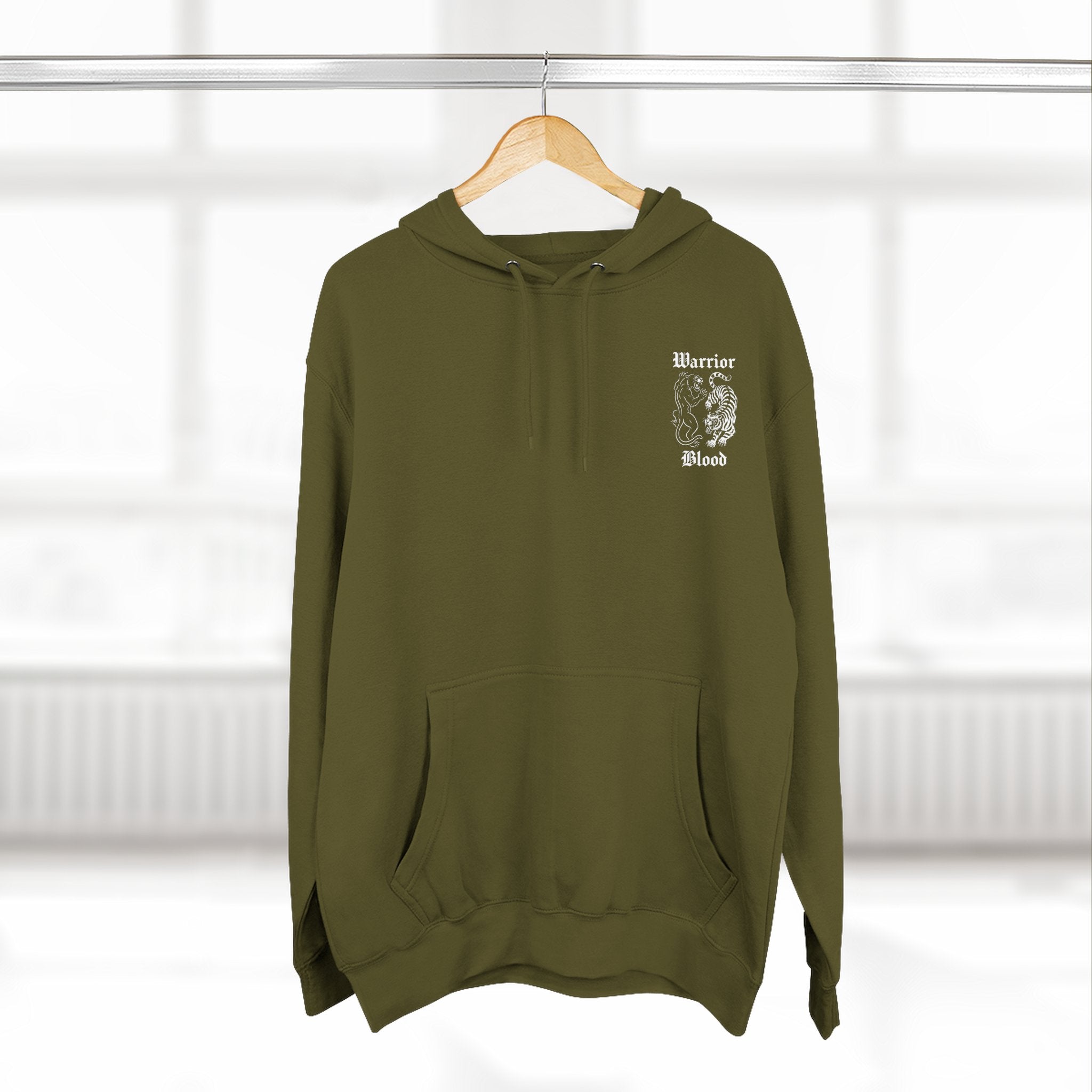 Warrior Blood Fleece Hoodie