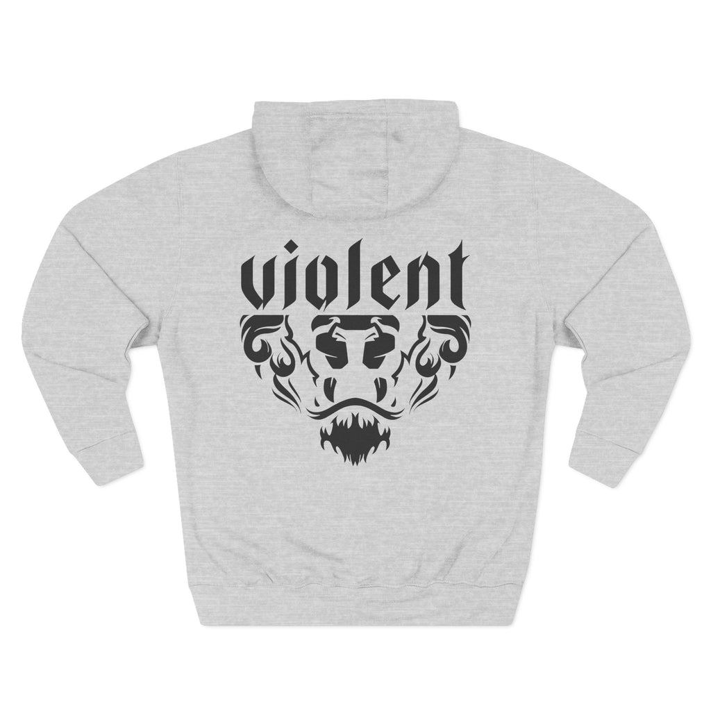 Lion's Mouth Logo Fleece Hoodie