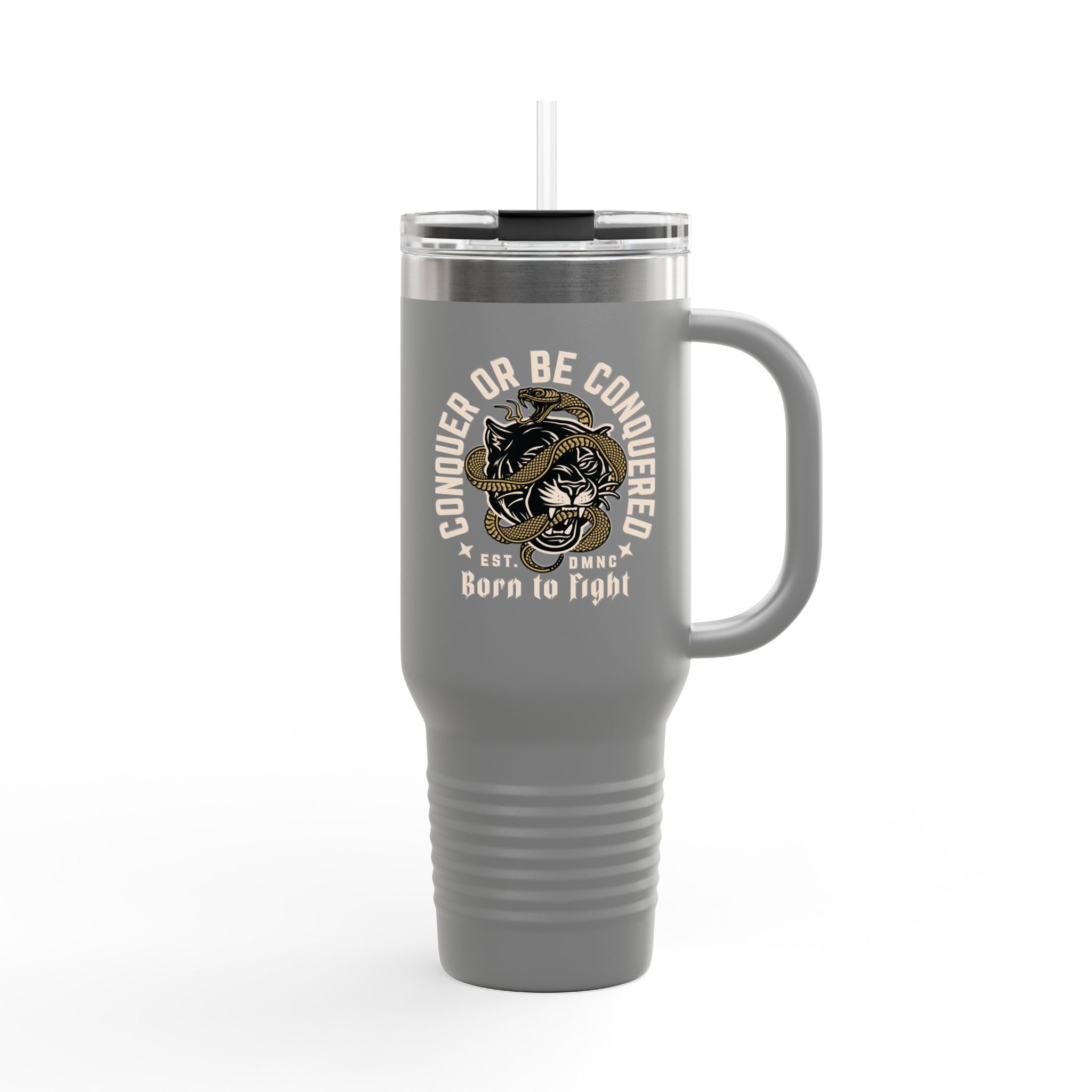Born to Fight 40oz Insulated Travel Mug