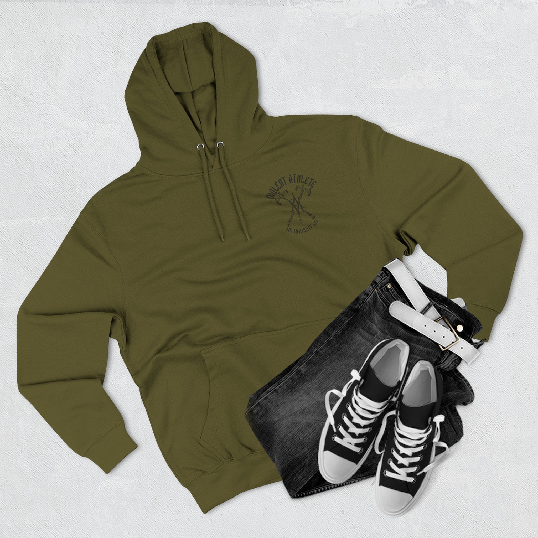 Violent Athlete Fleece Hoodie