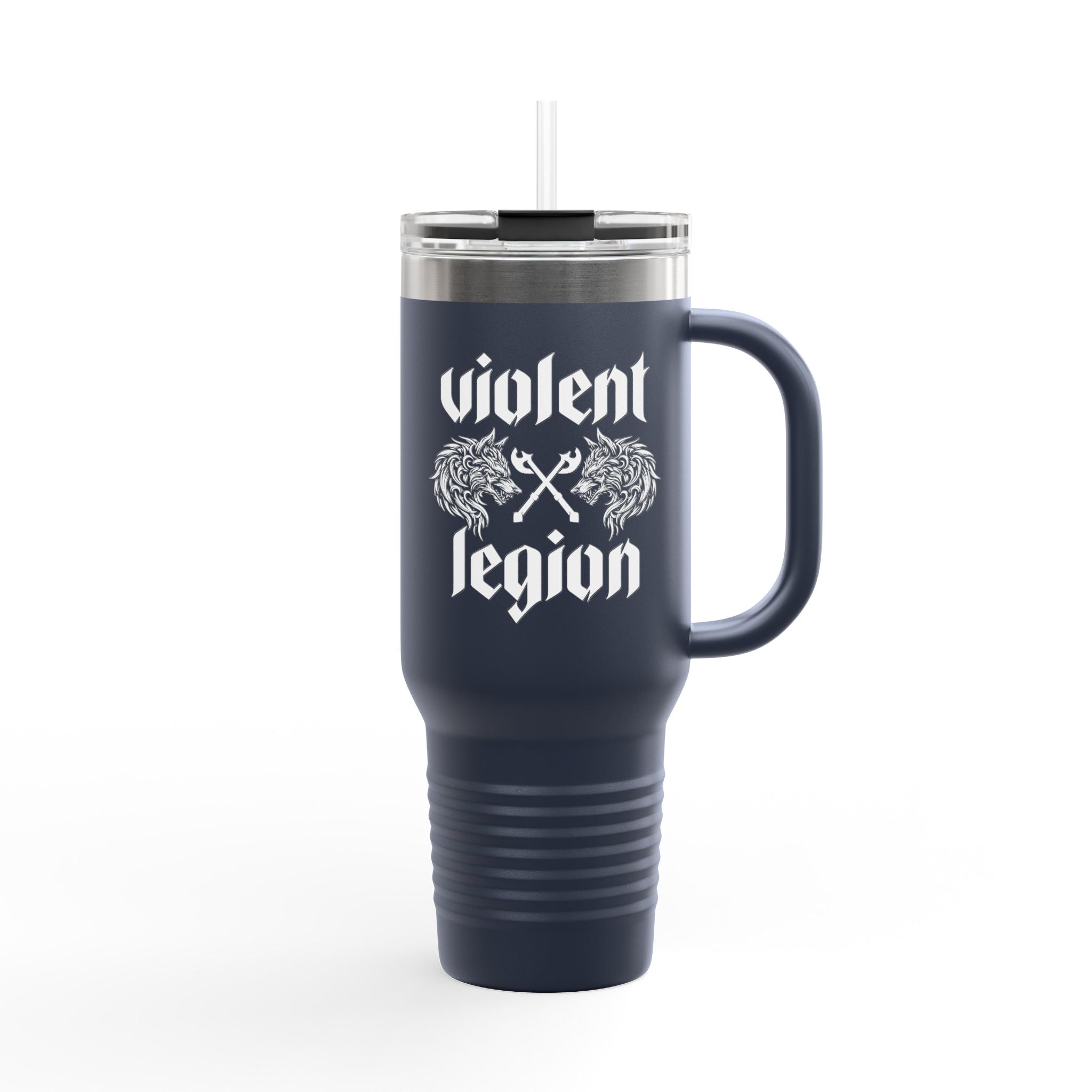 Violent Legion Wolves 40oz Insulated Travel Mug
