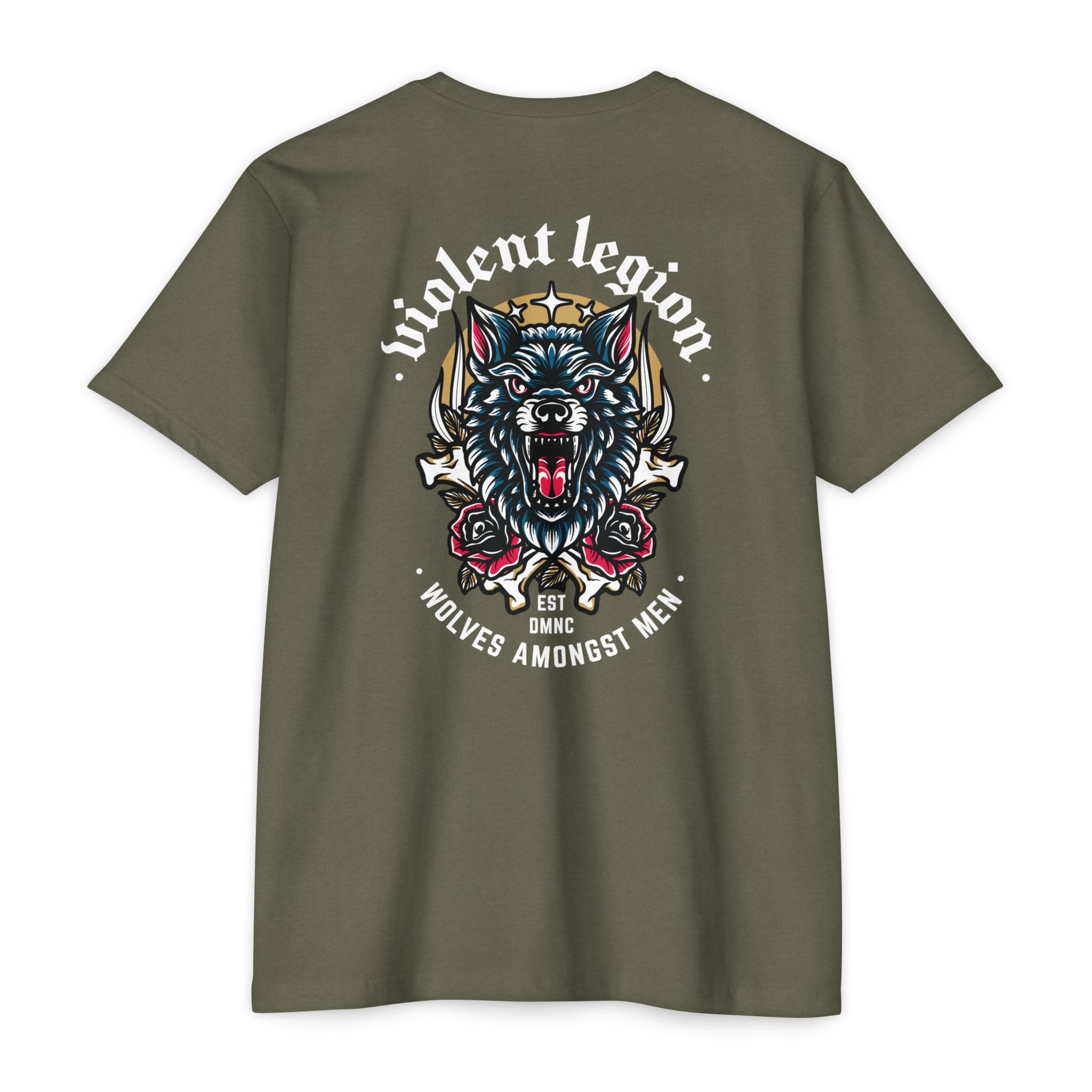 Violent Legion Wolves Amongst Men T-Shirt