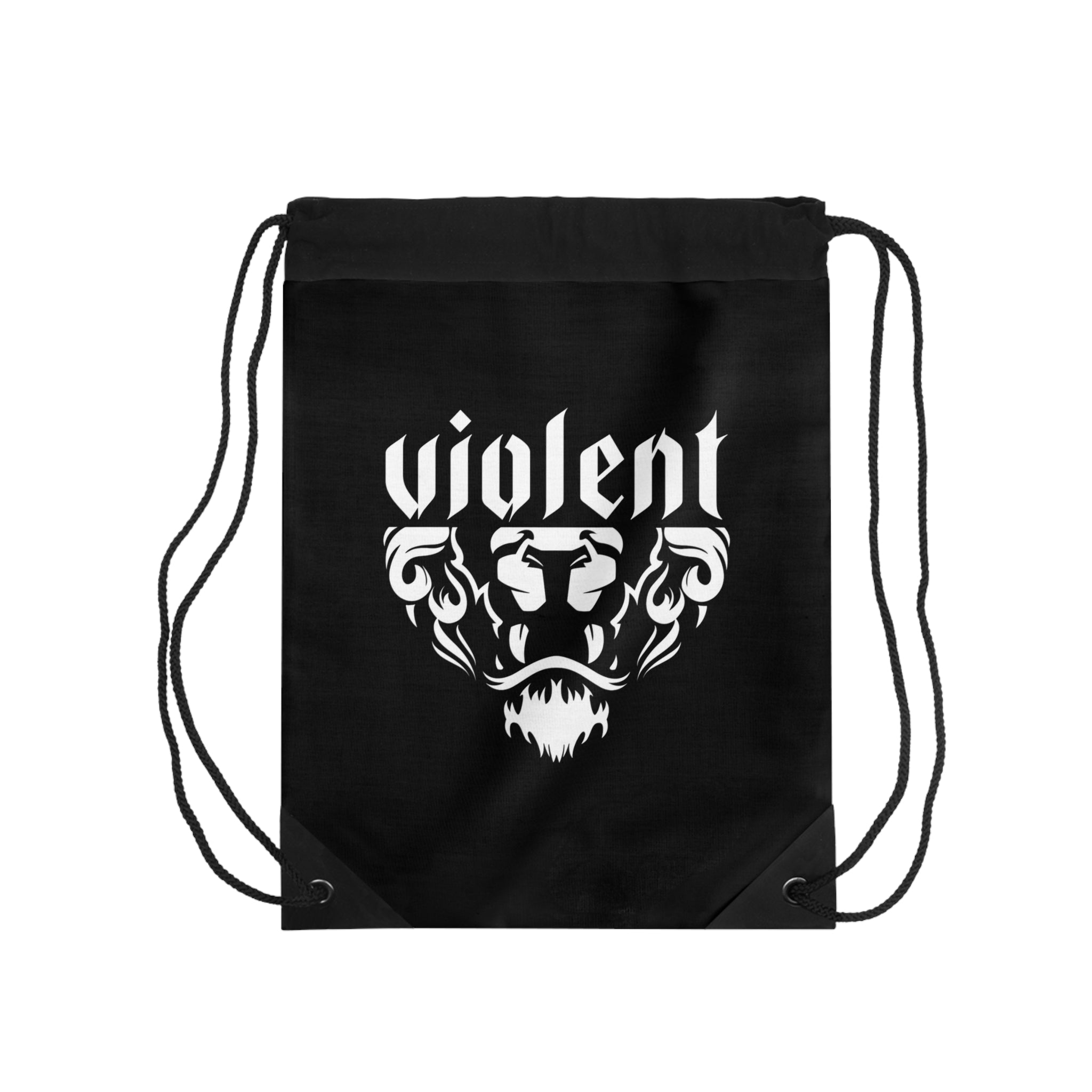 Lion's Mouth Drawstring Bag