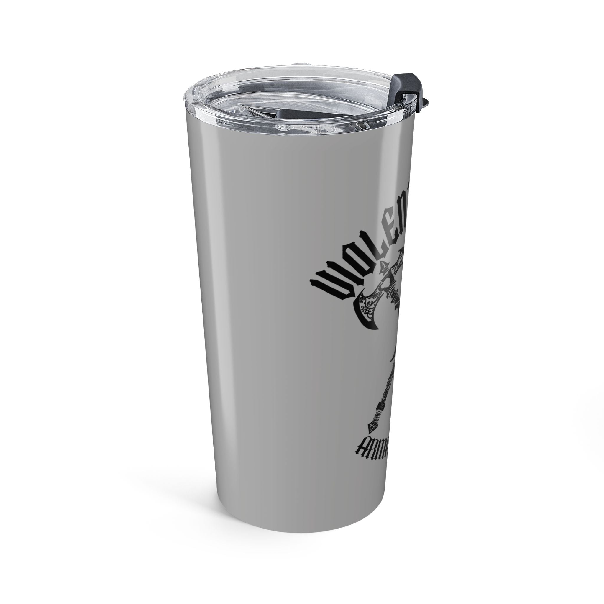 Violent Athlete Grey 20oz Travel Mug