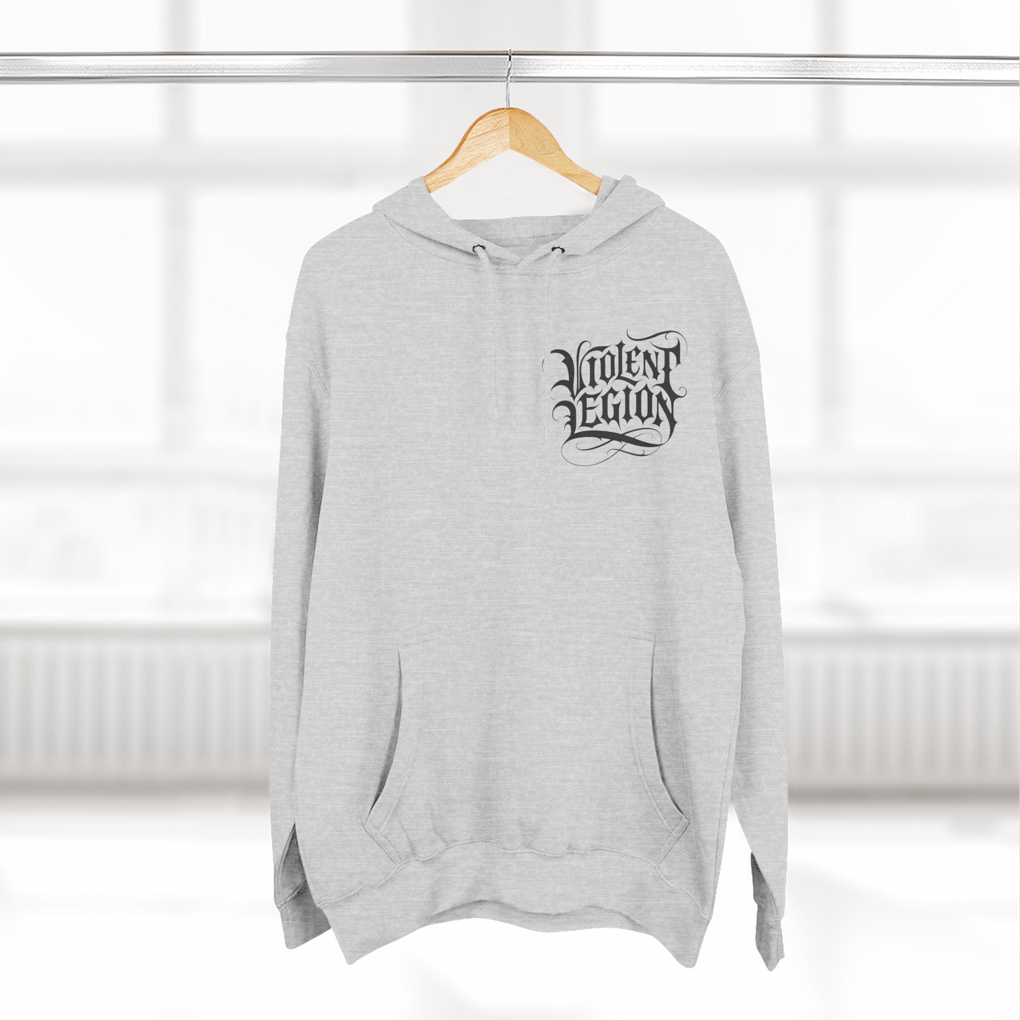 Violence is a Virtue Fleece Hoodie