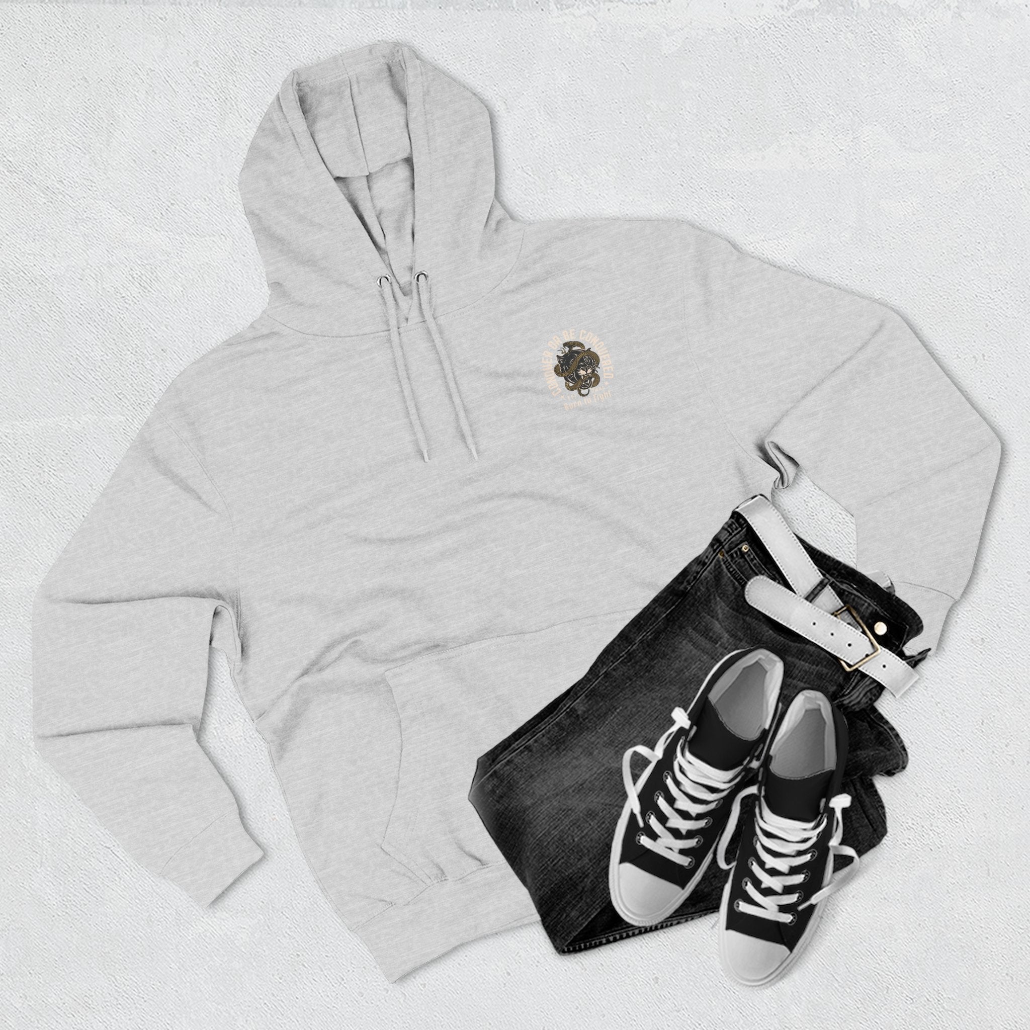 Born to Fight Fleece Hoodie
