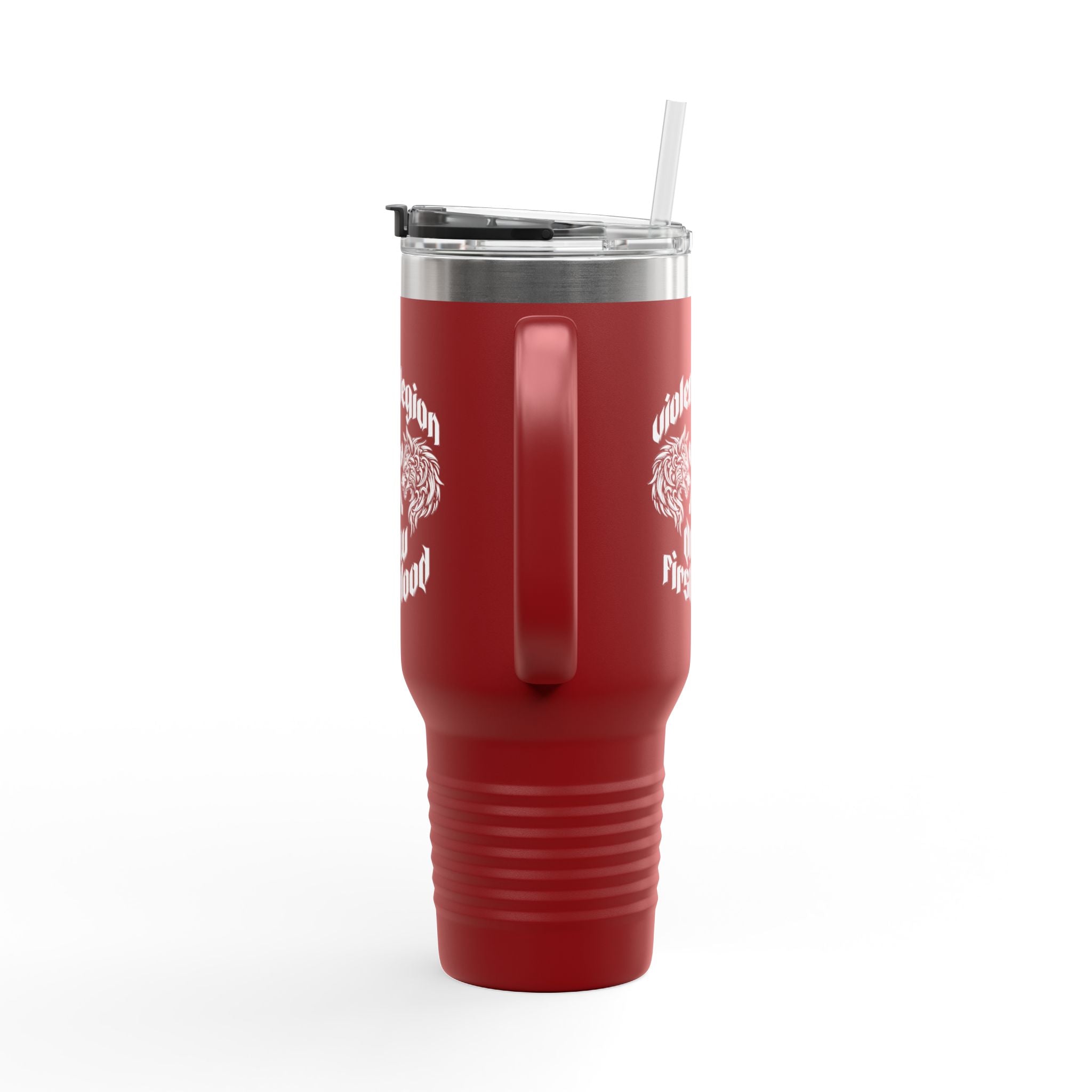 Draw First Blood 40oz Insulated Travel Mug