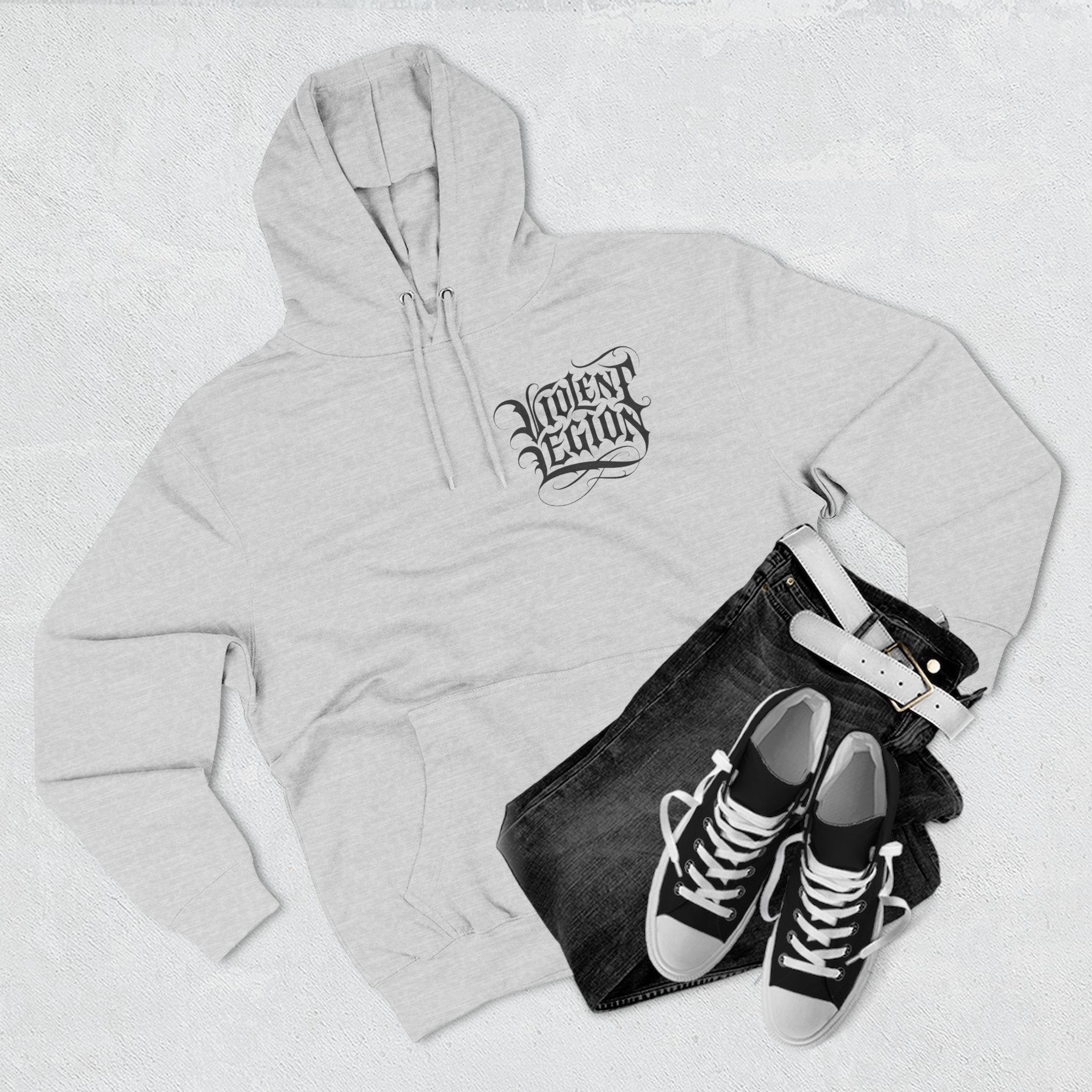 Violence is a Virtue Fleece Hoodie