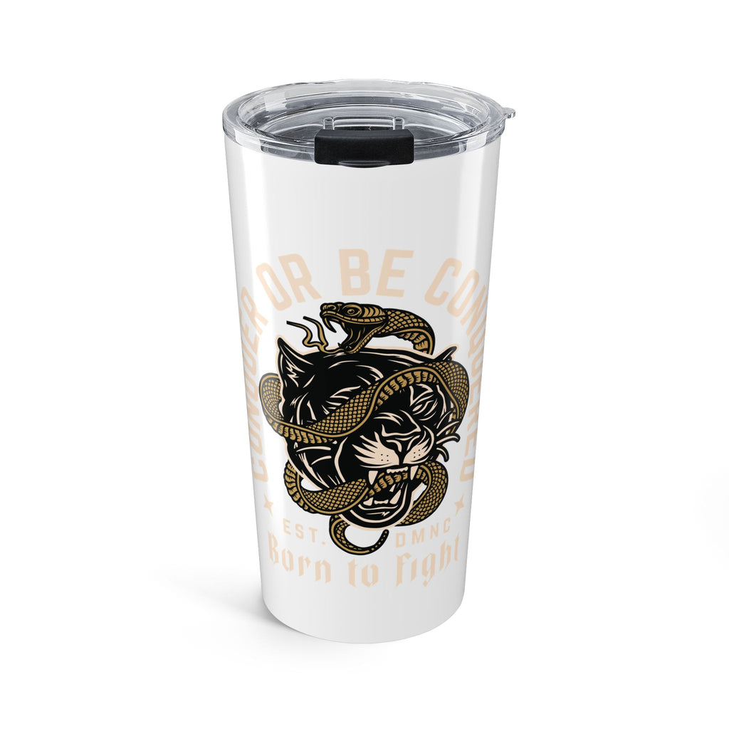Born to Fight White 20oz Travel Mug