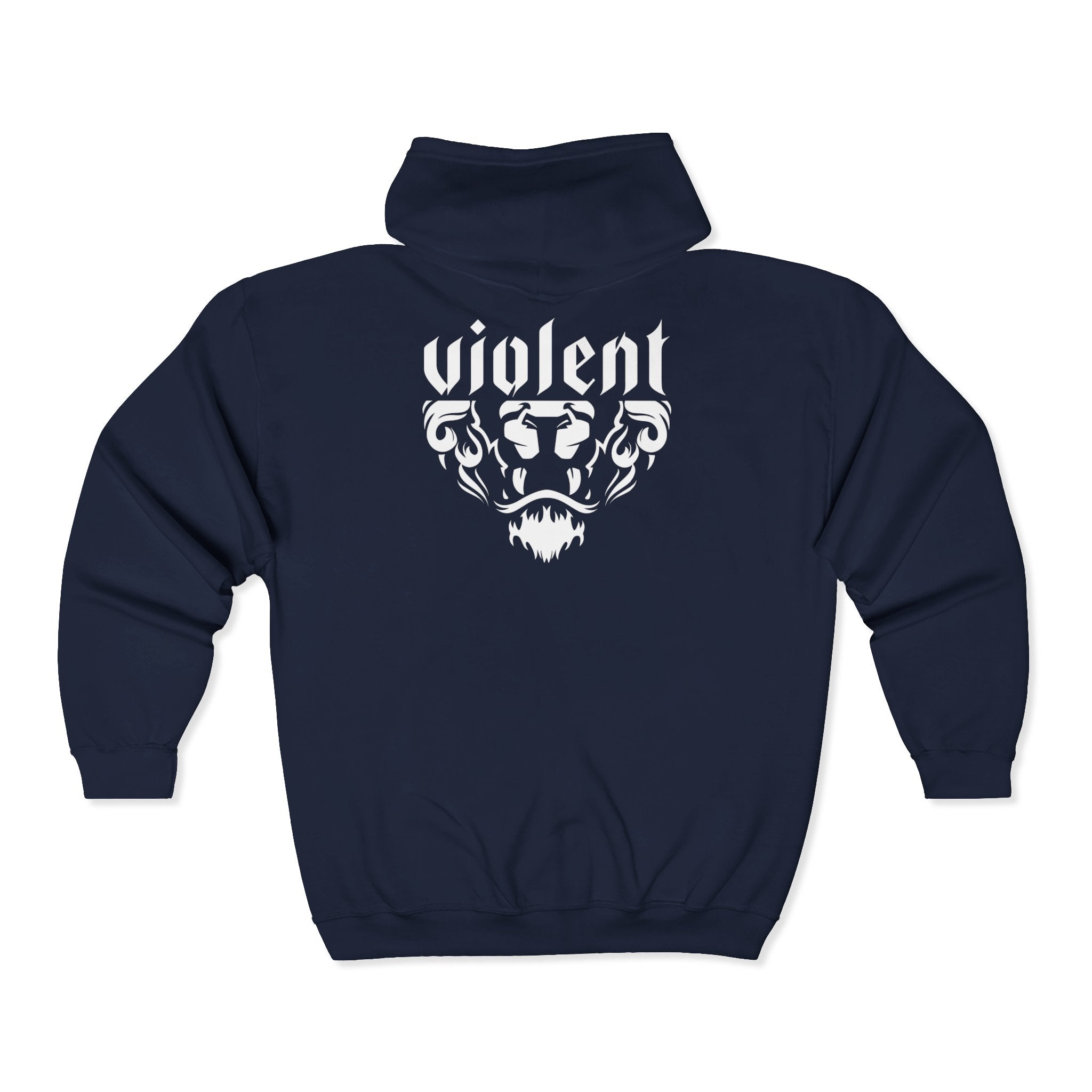 Violent Legion Lion's Mouth Zip-Up Hoodie