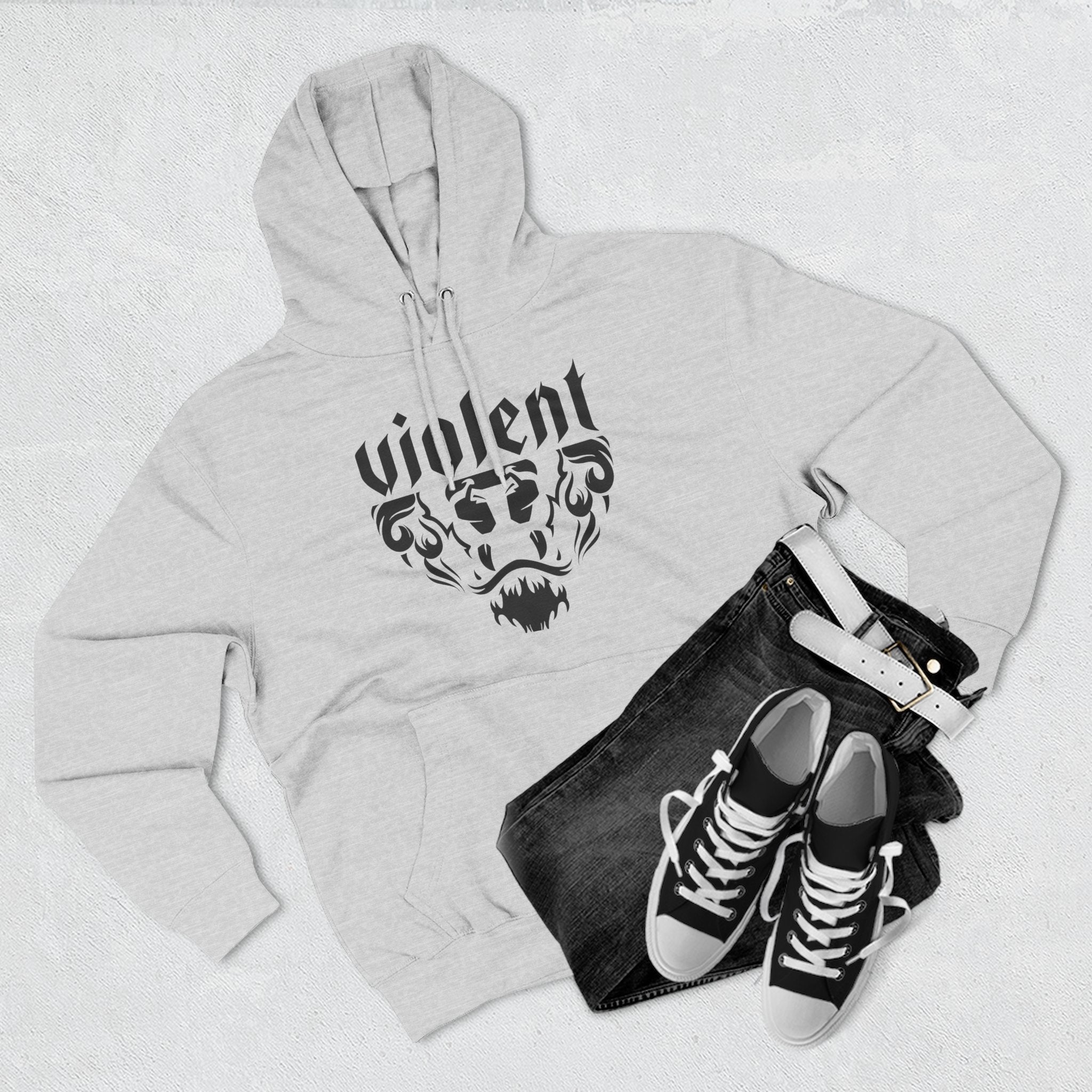 Violent Legion Lion's Mouth Fleece Hoodie