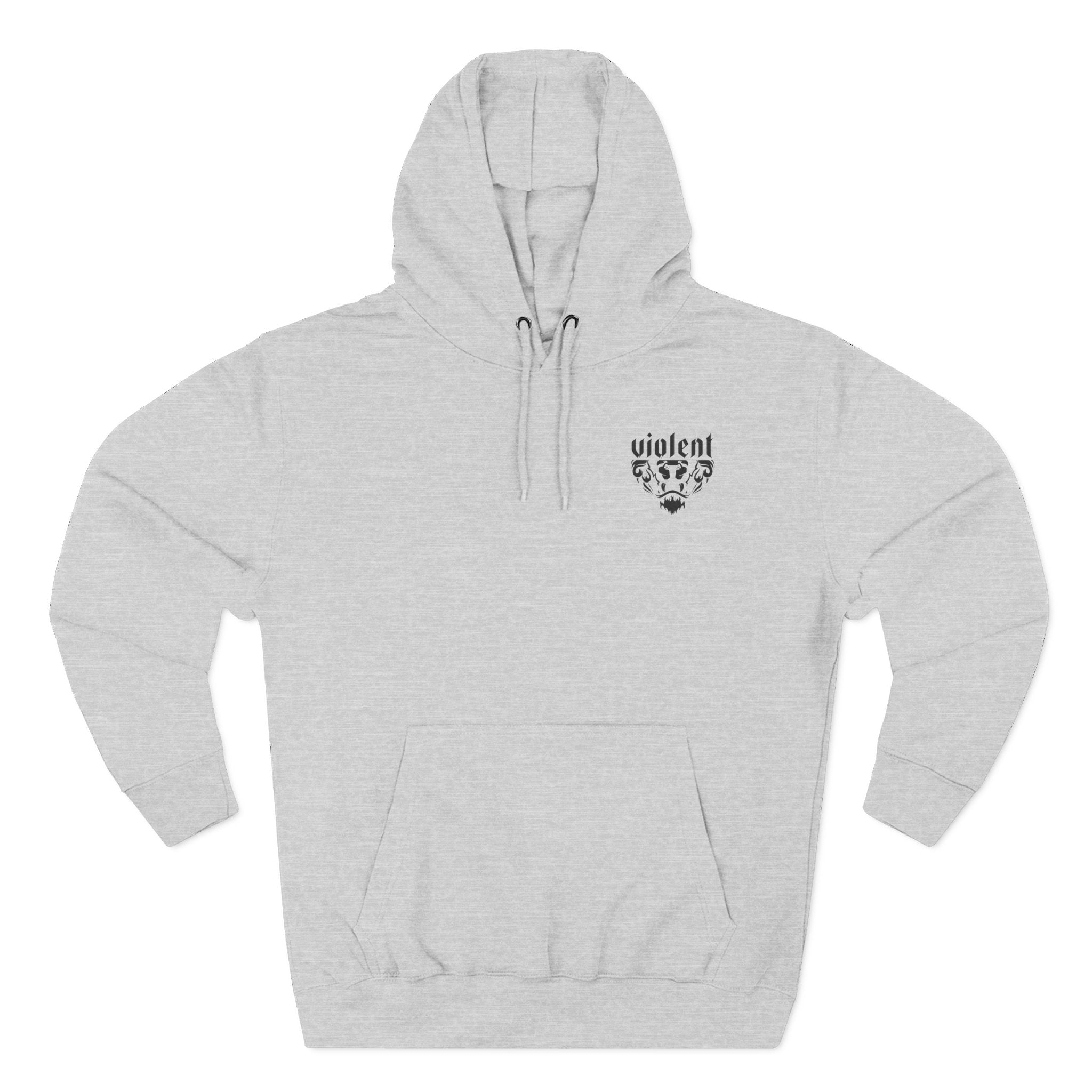Lion's Mouth Logo Fleece Hoodie