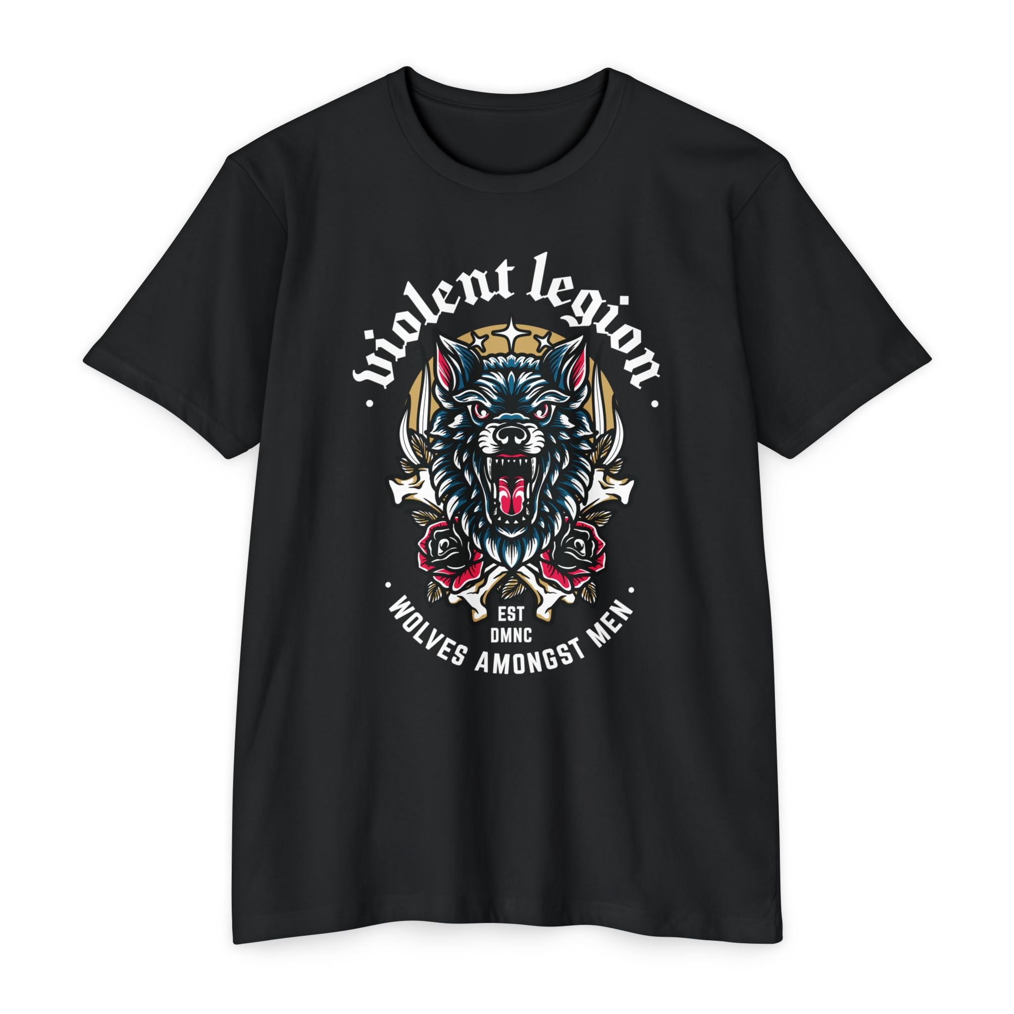 Violent Legion Wolves Amongst Men T-Shirt