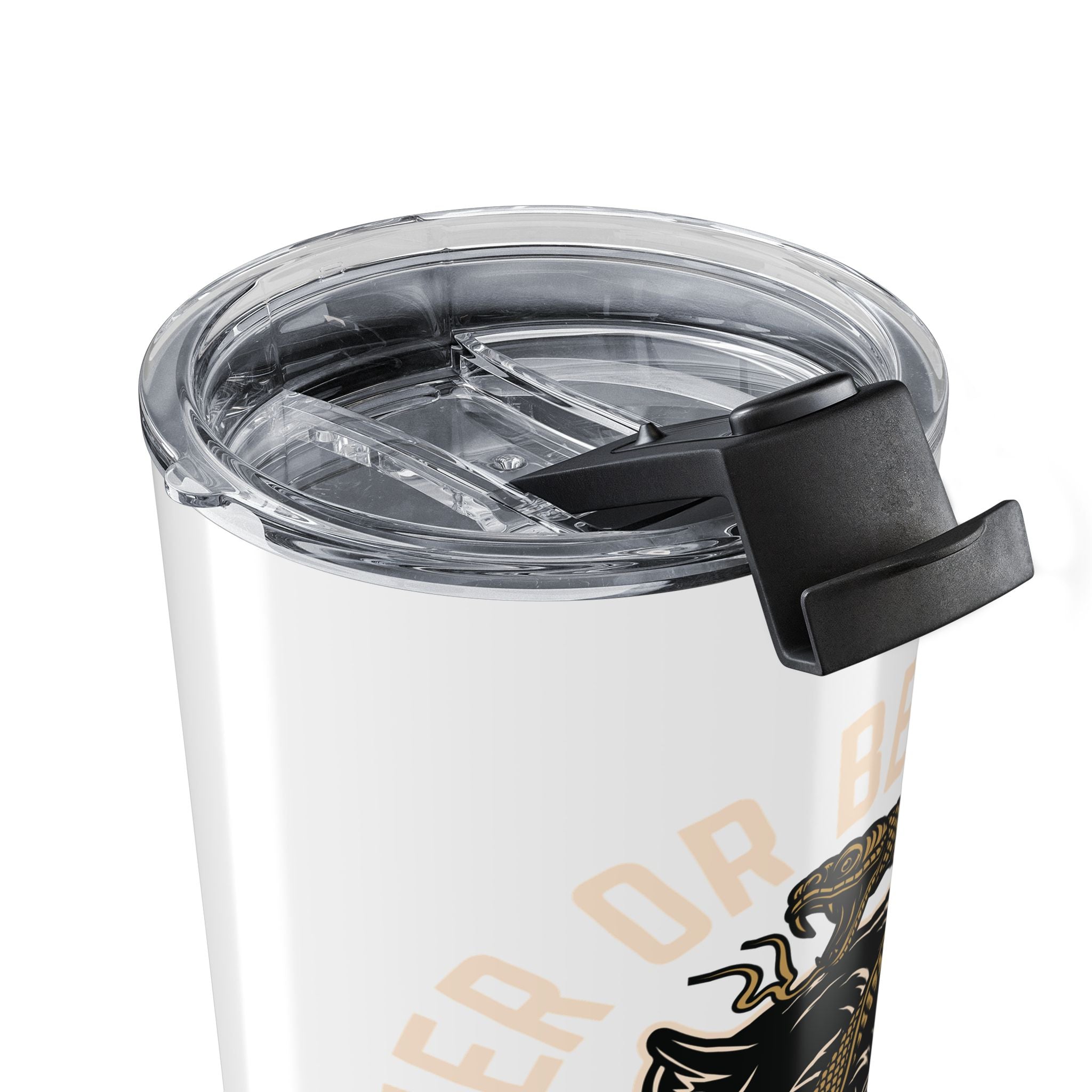 Born to Fight White 20oz Travel Mug