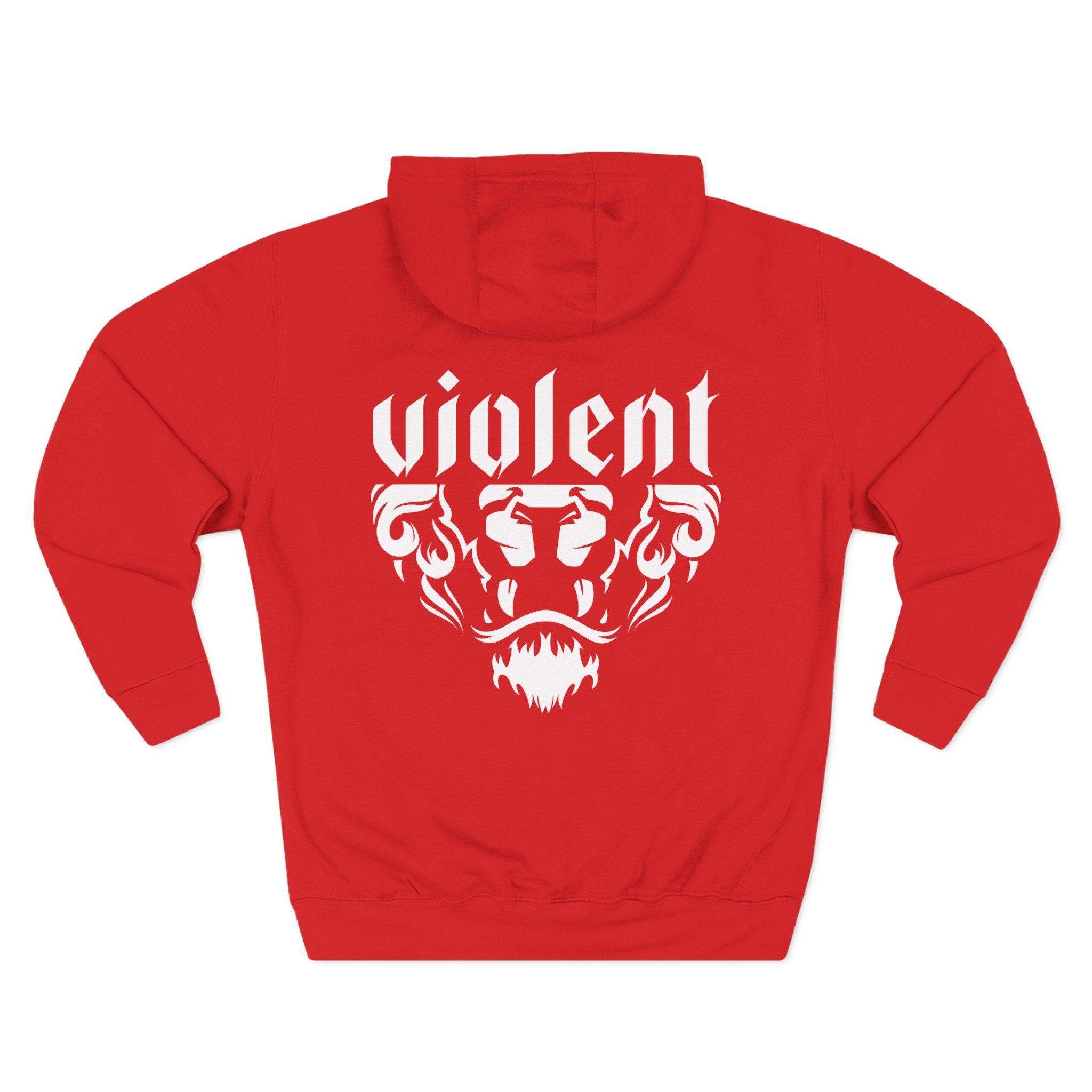 Lion's Mouth Logo Fleece Hoodie