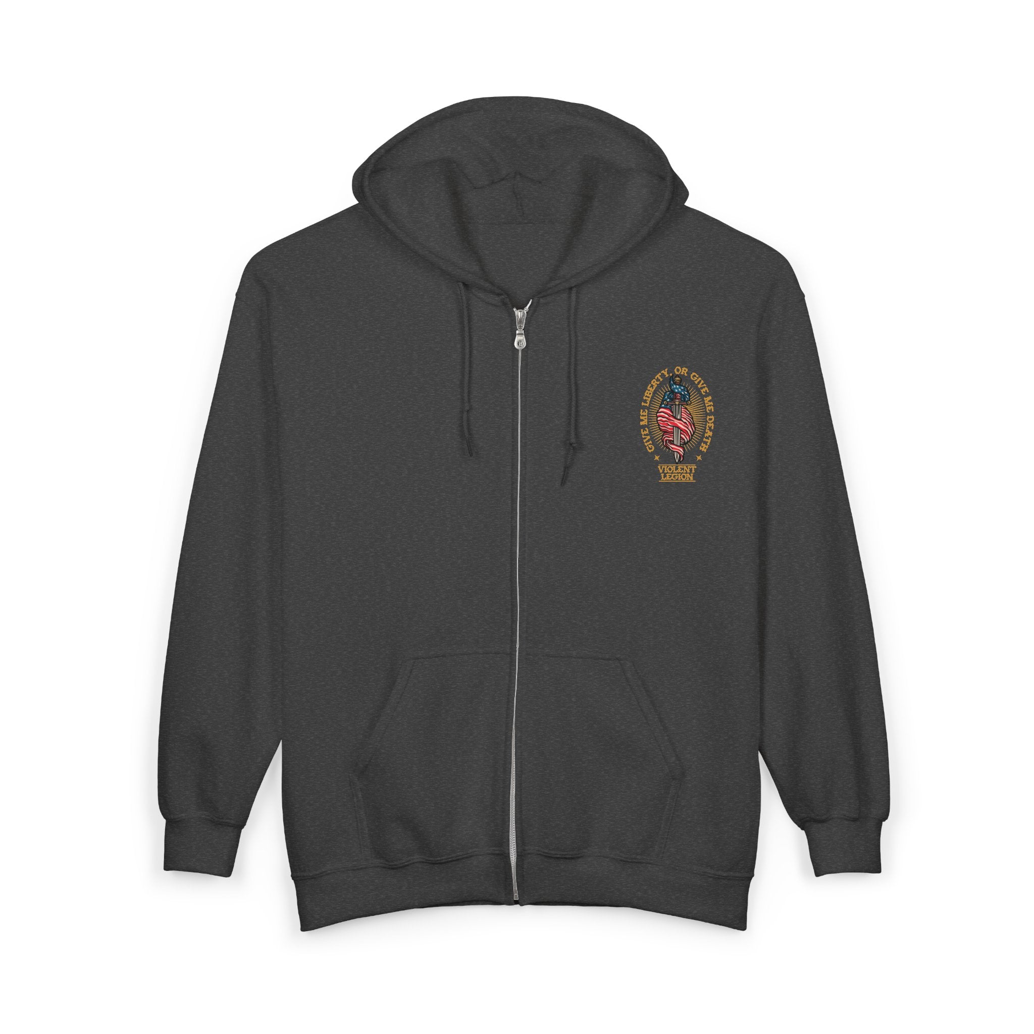 Liberty or Death Zip-Up Hoodie