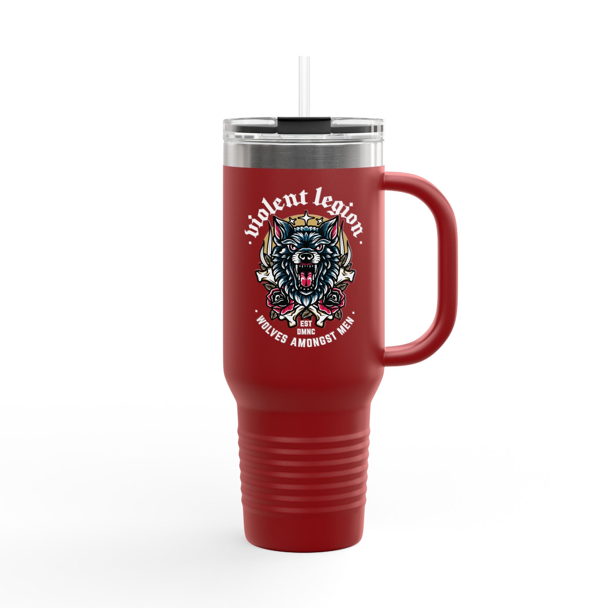 Wolves Amongst Men 40oz Insulated Travel Mug