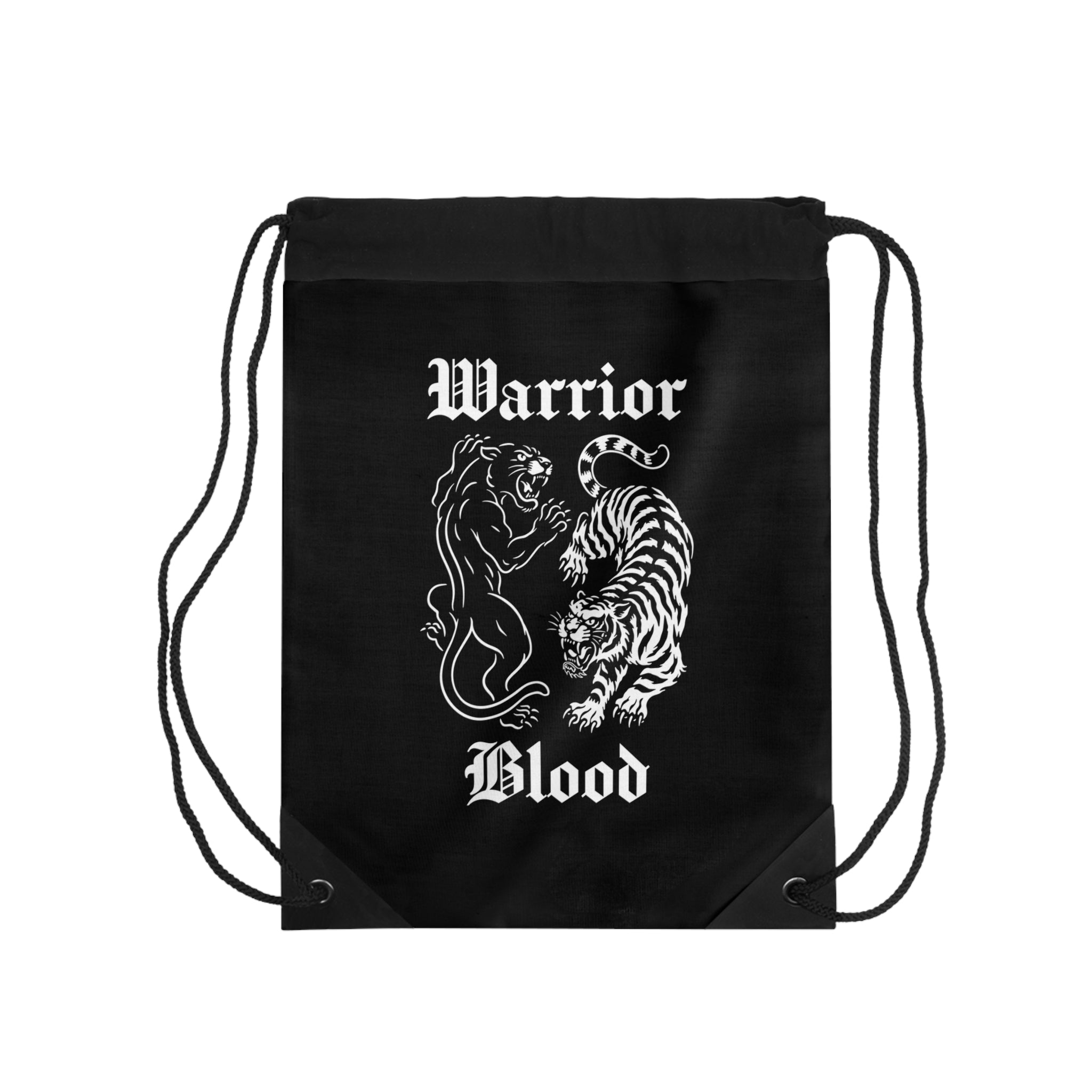 Warrior Blood Drawstring Bag