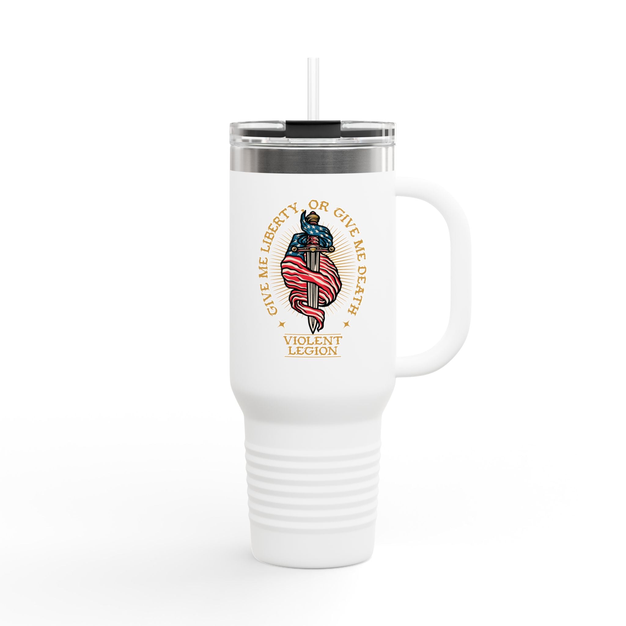 Liberty or Death 40oz Insulated Travel Mug