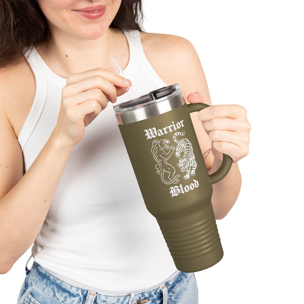 Warrior Blood 40oz Insulated Travel Mug