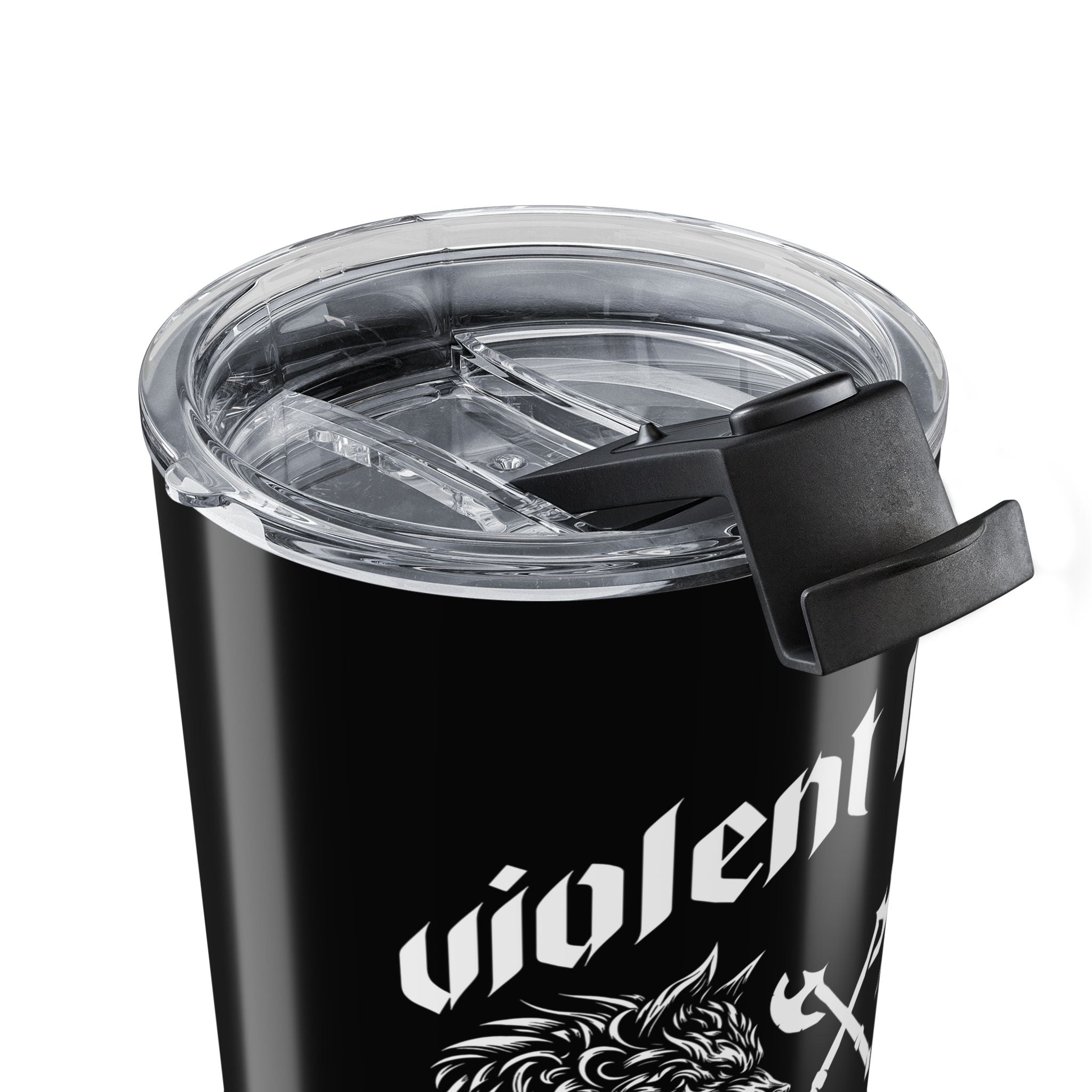 Establish Dominance Black 20oz Travel Mug