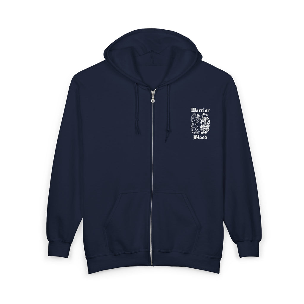 Warrior Blood Zip-Up Hoodie