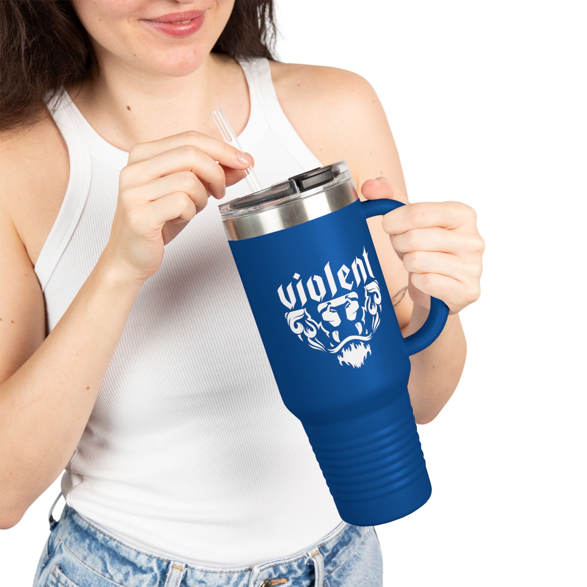 Lion's Mouth 40oz Insulated Travel Mug