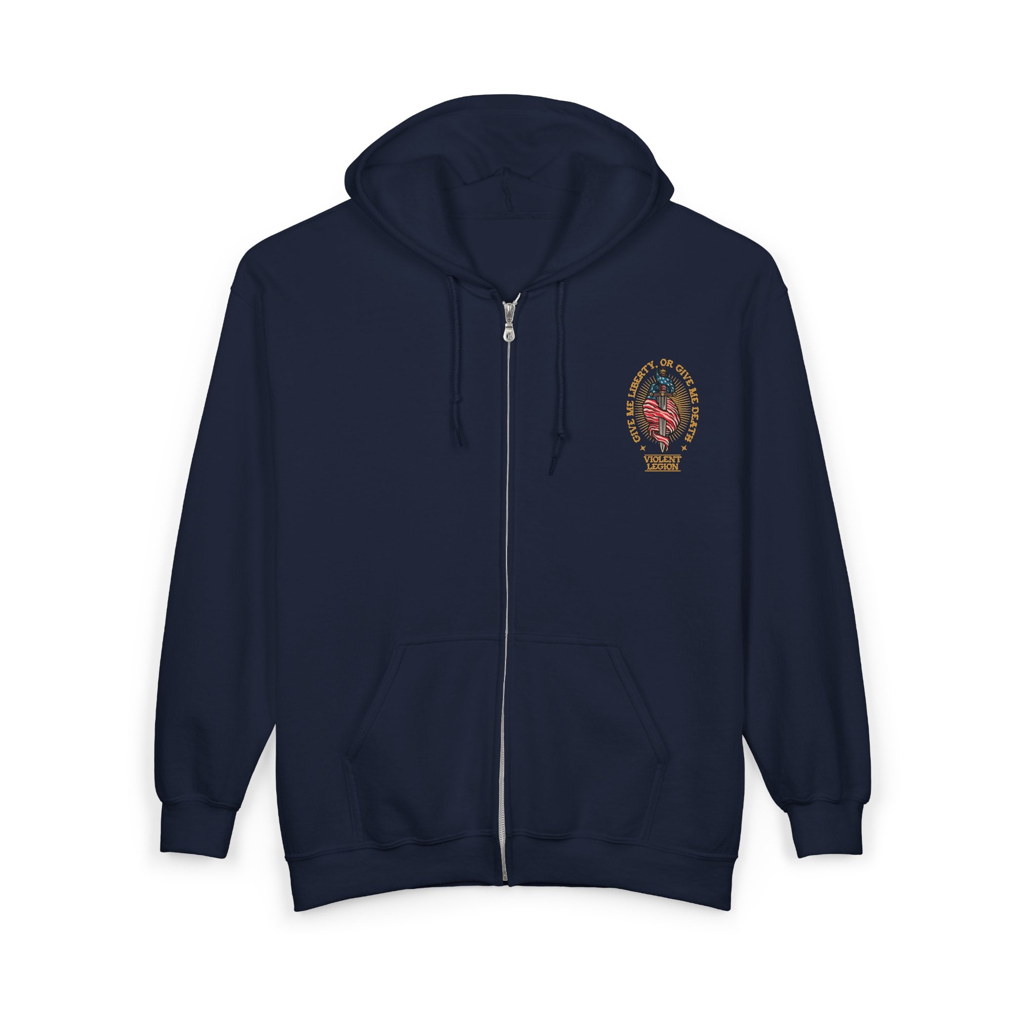 Liberty or Death Zip-Up Hoodie