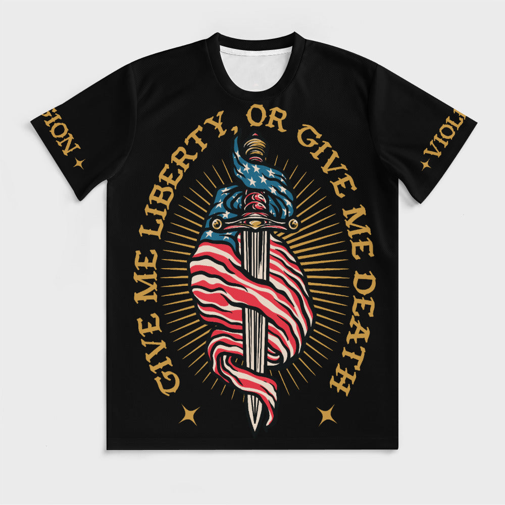 Liberty or Death Ice Silk Rash Guard