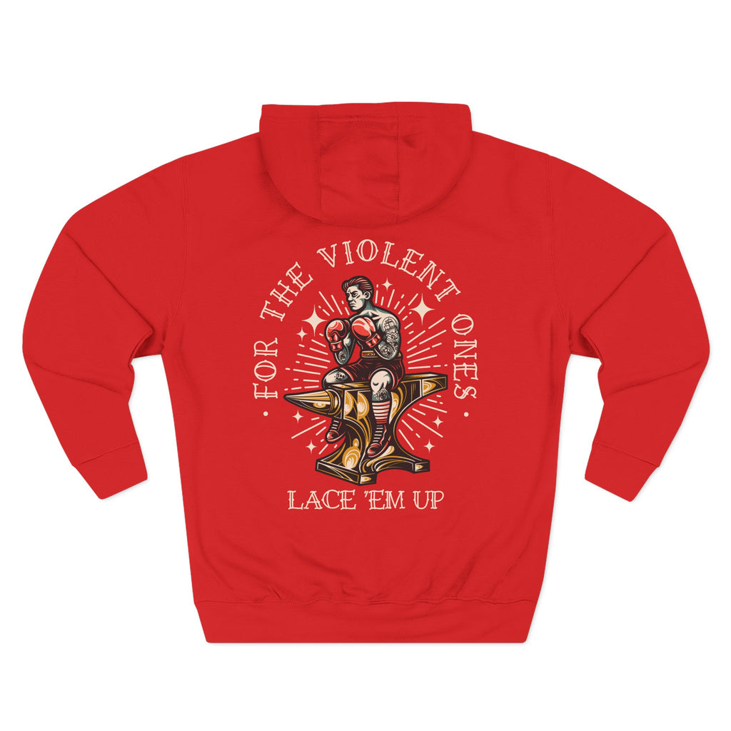 Lace 'Em Up Fleece Hoodie