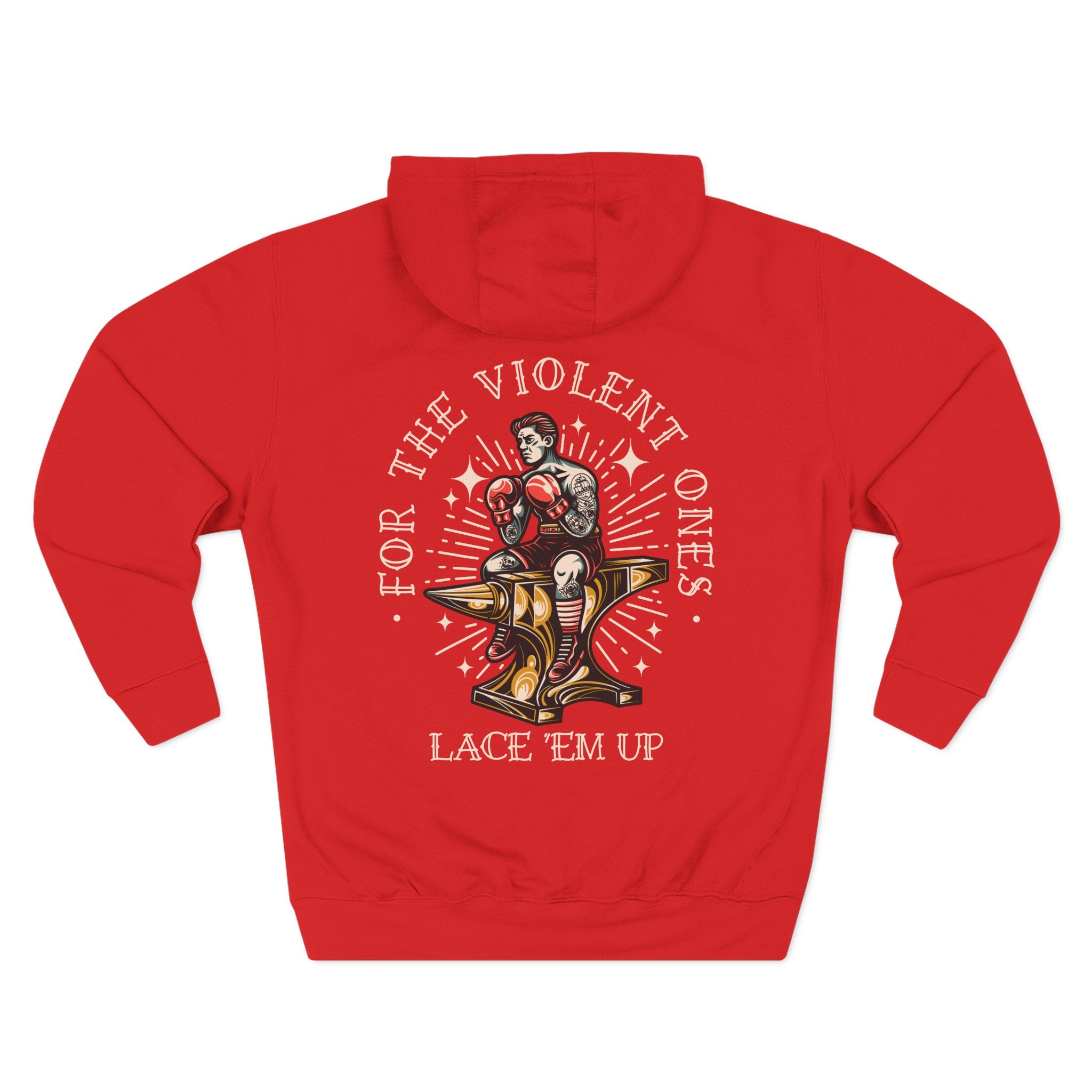 Lace 'Em Up Fleece Hoodie