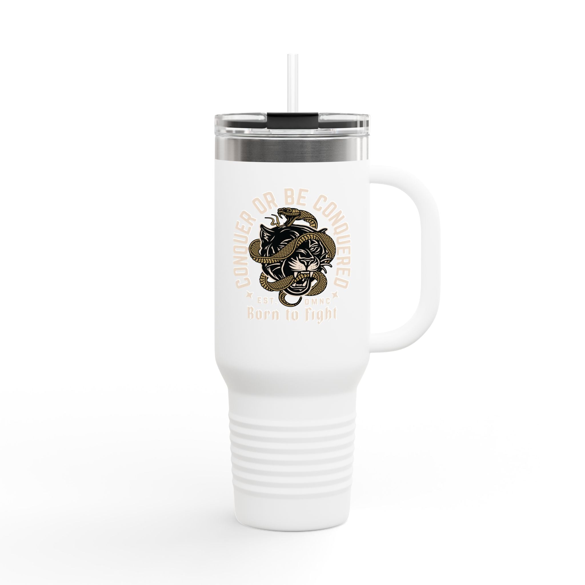 Born to Fight 40oz Insulated Travel Mug