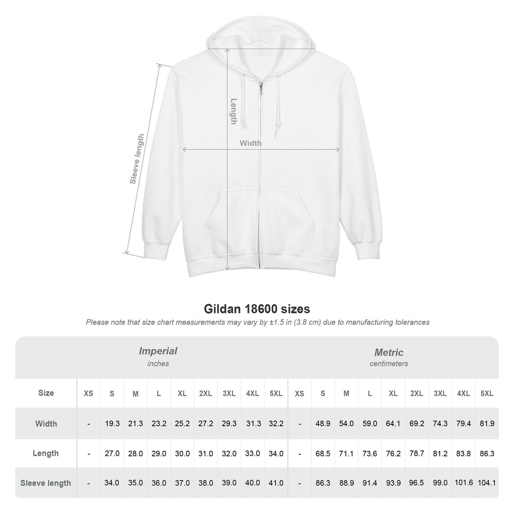 Draw First Blood Zip-Up Hoodie