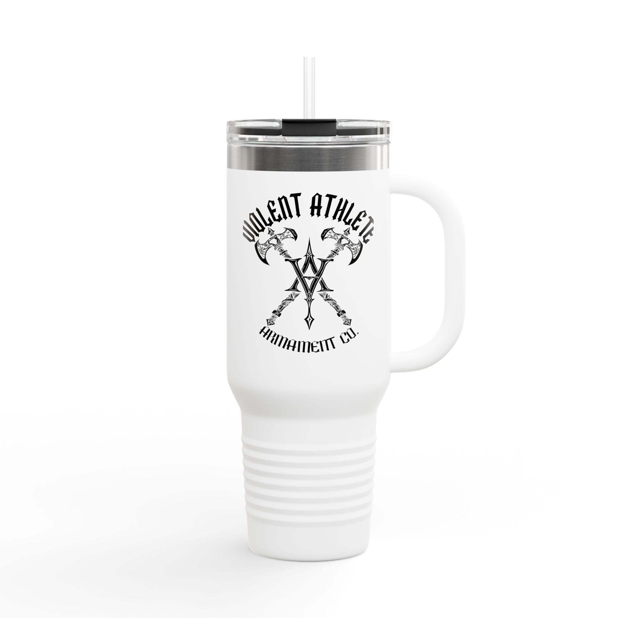 Violent Athlete 40oz Insulated Travel Mug