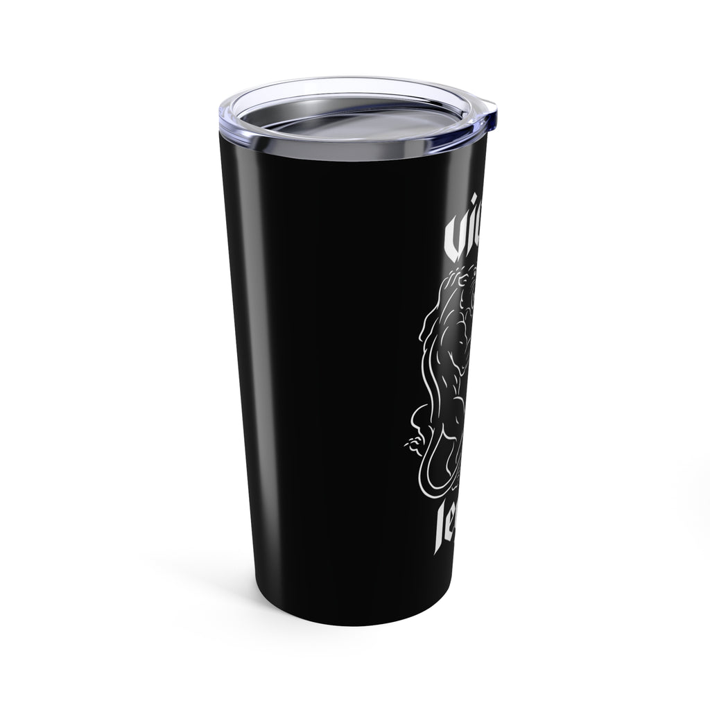 Warrior Blood Black 20oz Travel Mug