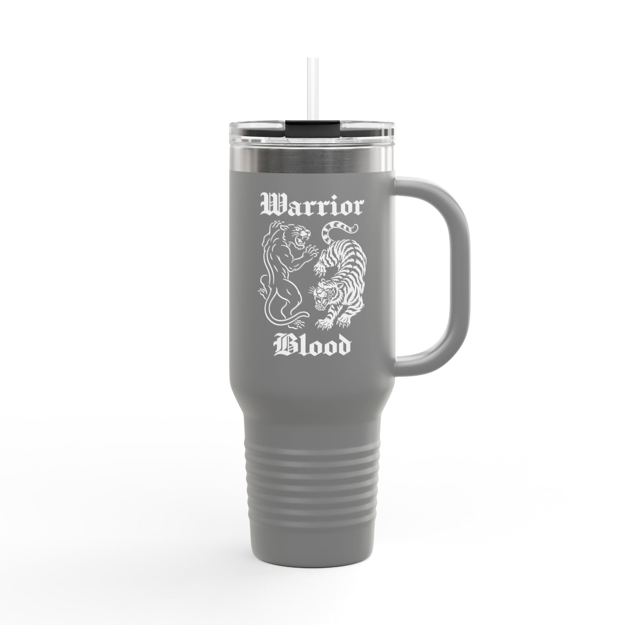 Warrior Blood 40oz Insulated Travel Mug