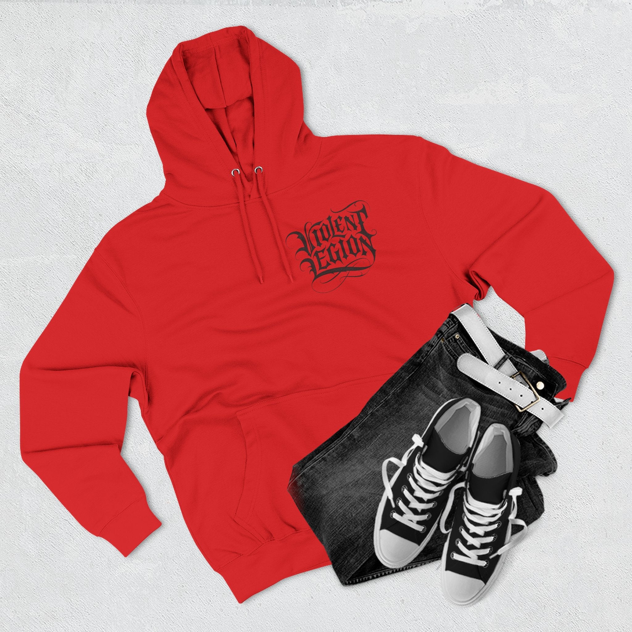 Violence is a Virtue Fleece Hoodie