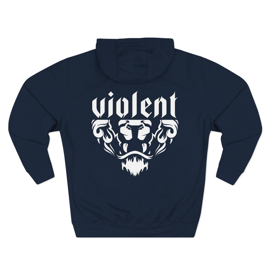 Lion's Mouth Logo Fleece Hoodie