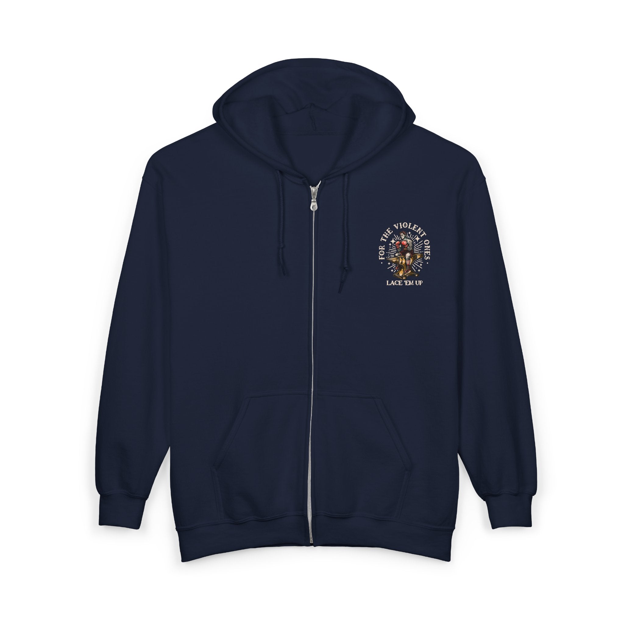 Lace 'Em Up Zip-Up Hoodie
