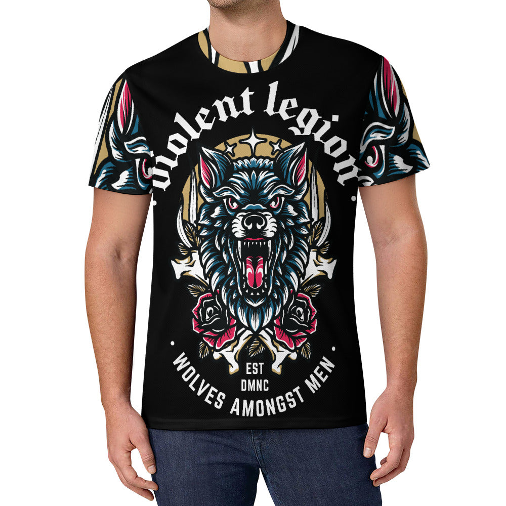 Wolves Amongst Men Ice Silk Rash Guard