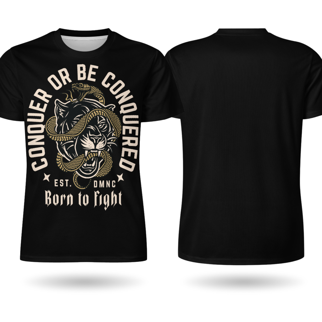Born to Fight Ice Silk Rash Guard