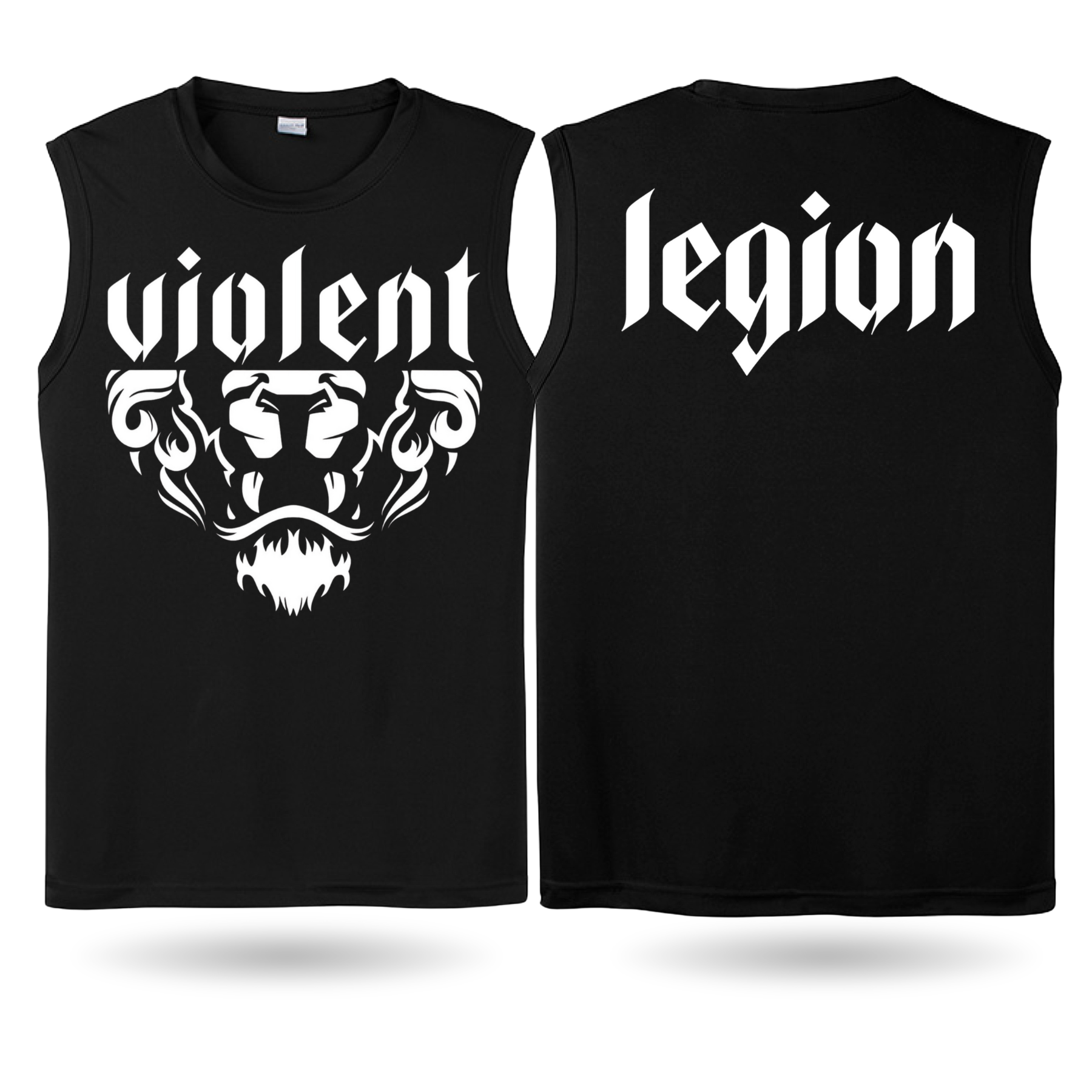 Lion's Head Sleeveless Tee