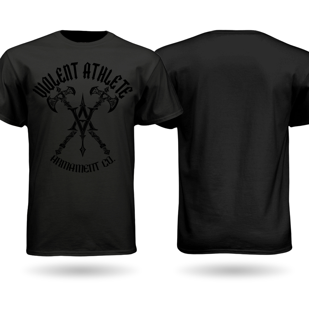 Violent Athlete Black T-Shirt