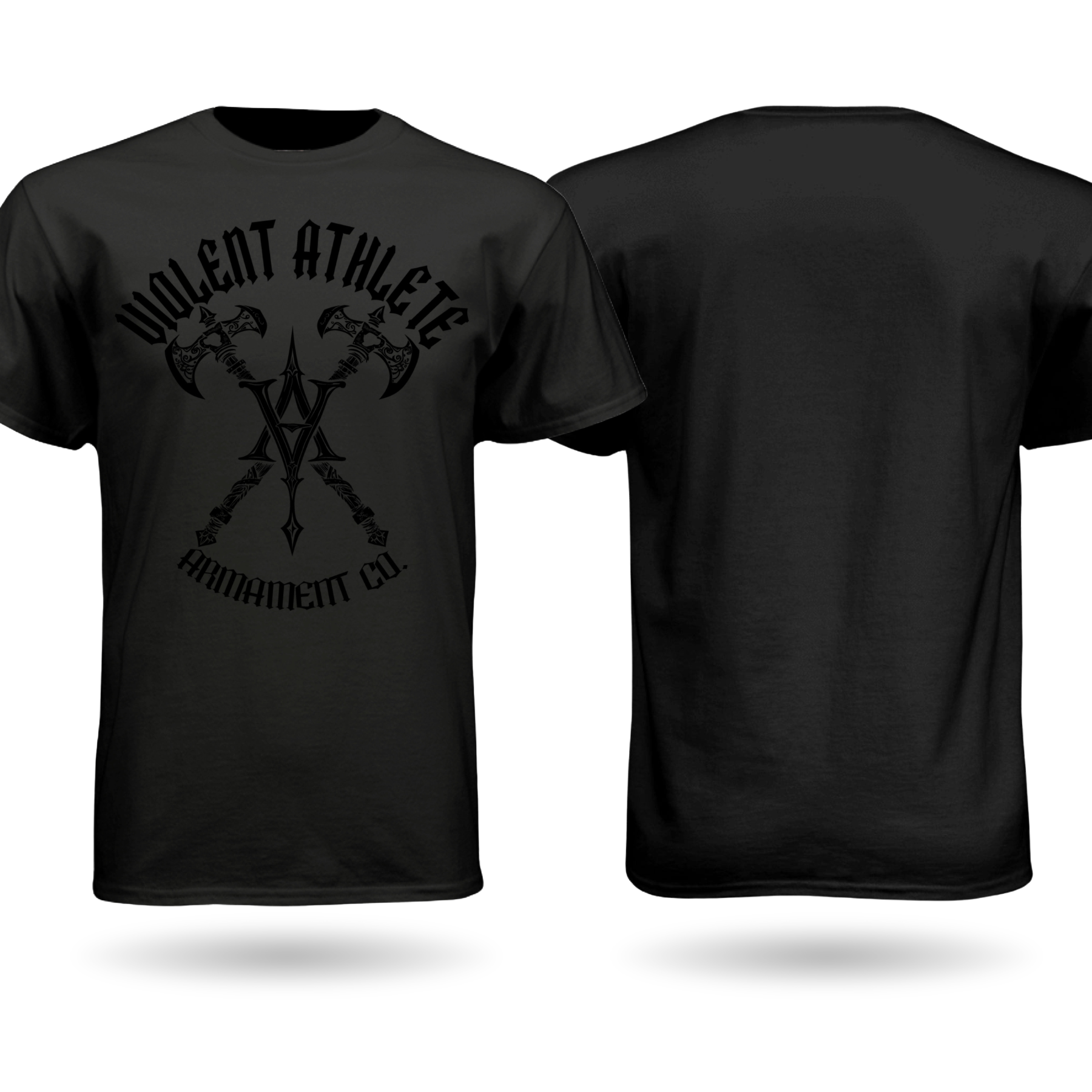 Violent Athlete Black T-Shirt