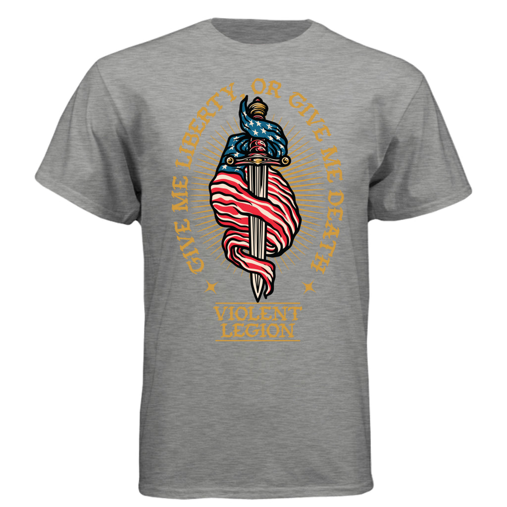 Dark Heather Grey (60/40) - FRONT