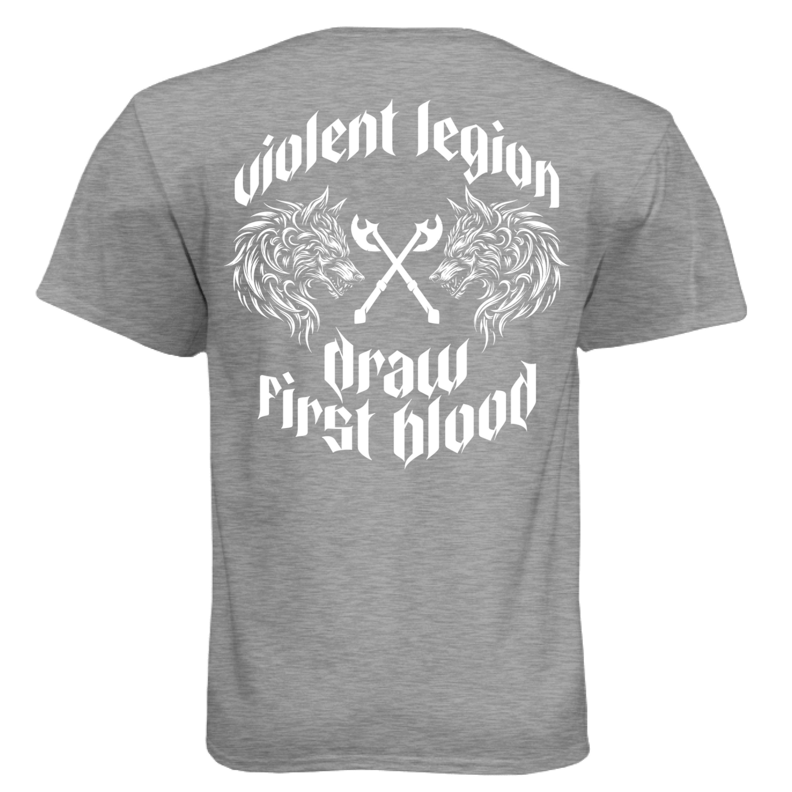 Dark Heather Grey (60/40) - BACK